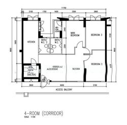 Blk 201B Compassvale South Gate (Sengkang), HDB 4 Rooms #613136871